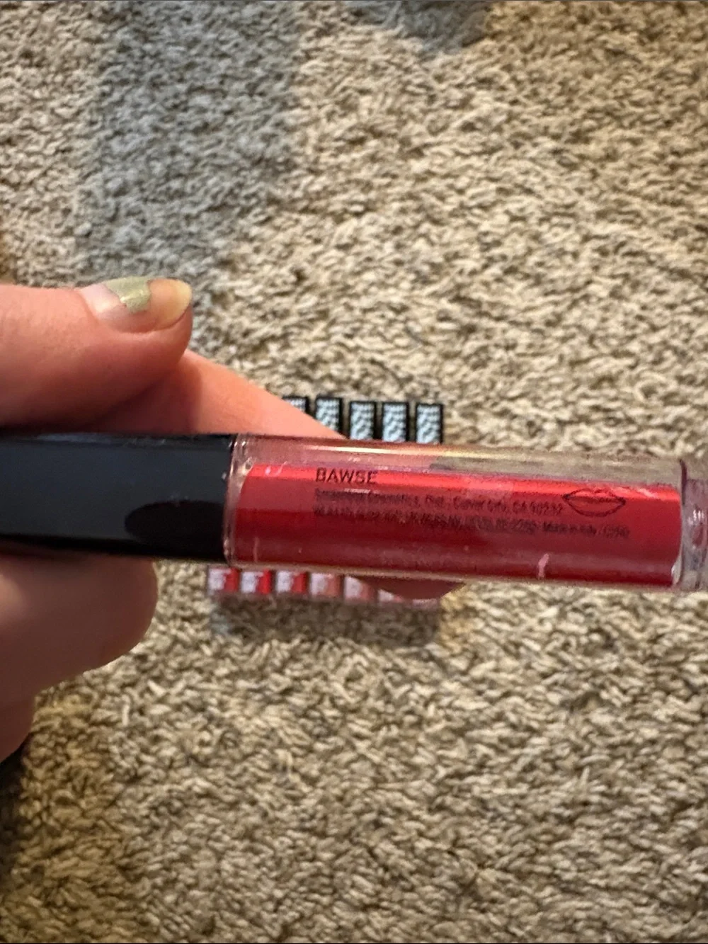 Christian Cowan Liquid Lip Gloss Set — Red to Warm Nude Collection